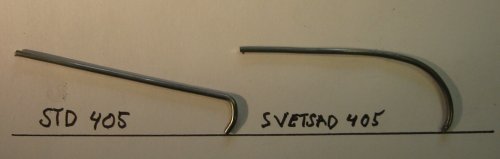Innerradien svetsad vs std